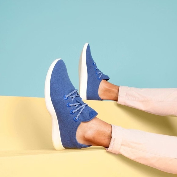 allbirds Shoes - ALLBIRDS Women’s Blue Wool Runners